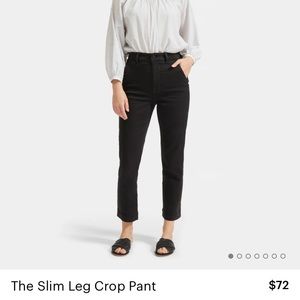 Everlane slim leg crop